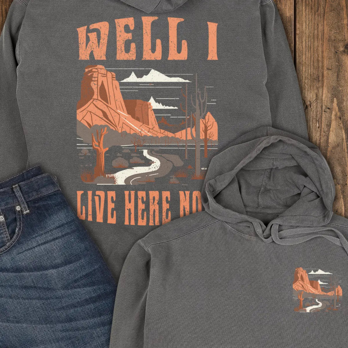 This Is Home Hoodie - Pepper