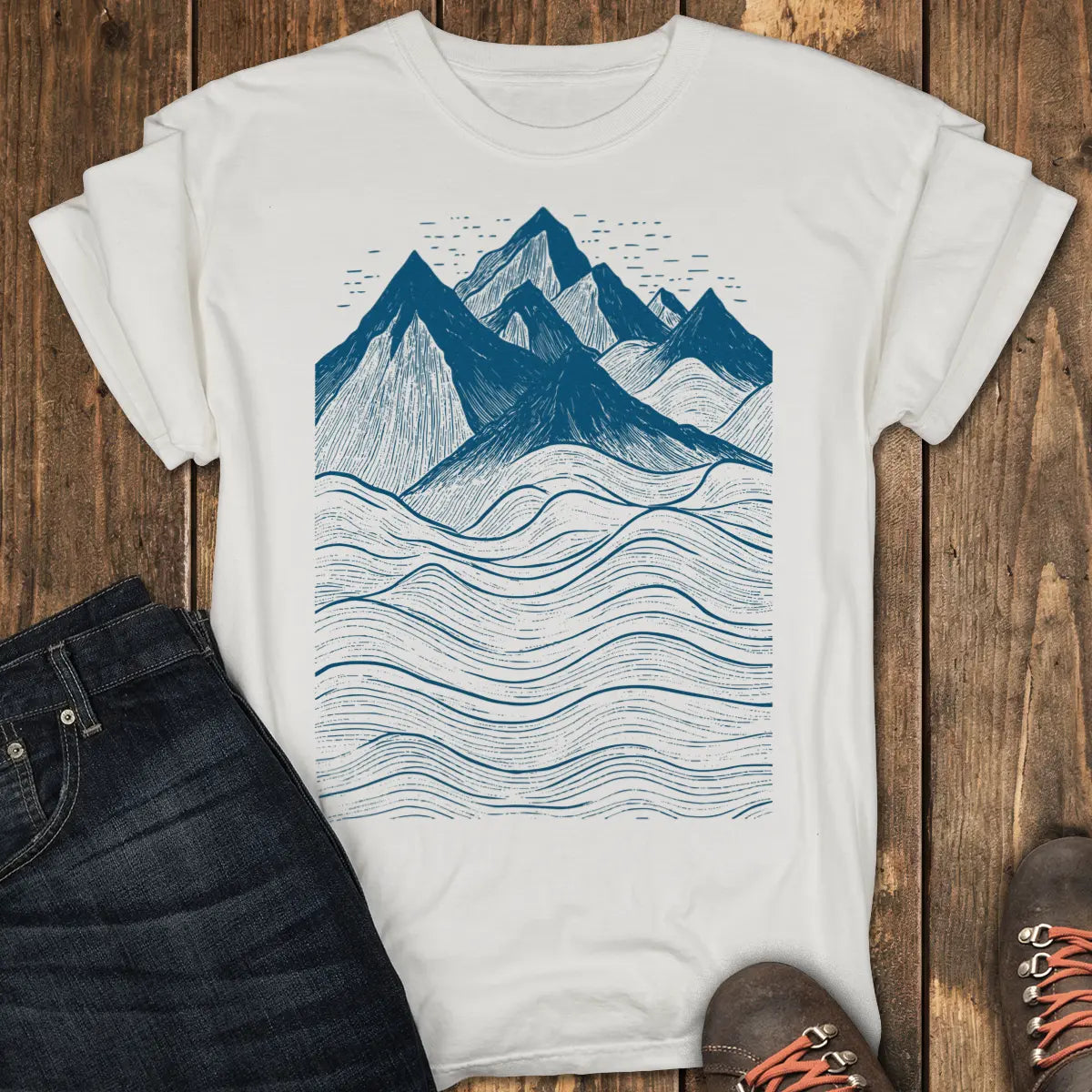 Timeless Trails Tee - White