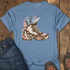 Trail Boot Tee - Blue Jean