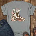 Trail Boot Tee - Grey
