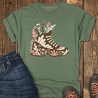 Trail Boot Tee - Moss