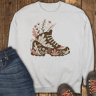 Trail Boot Sweatshirt - White