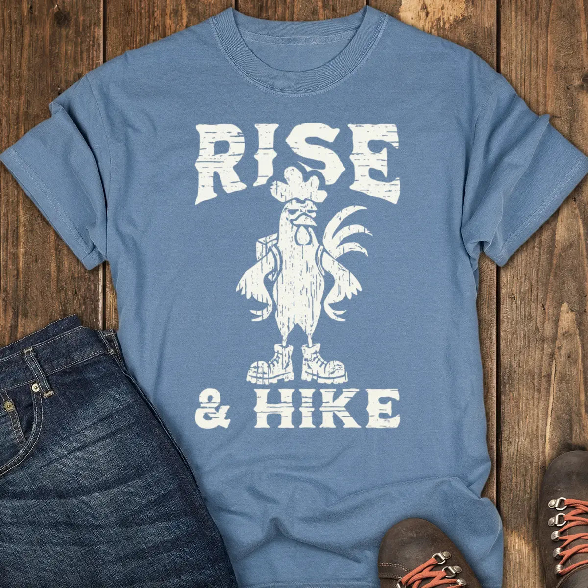 Trail Boss Tee - Blue Jean