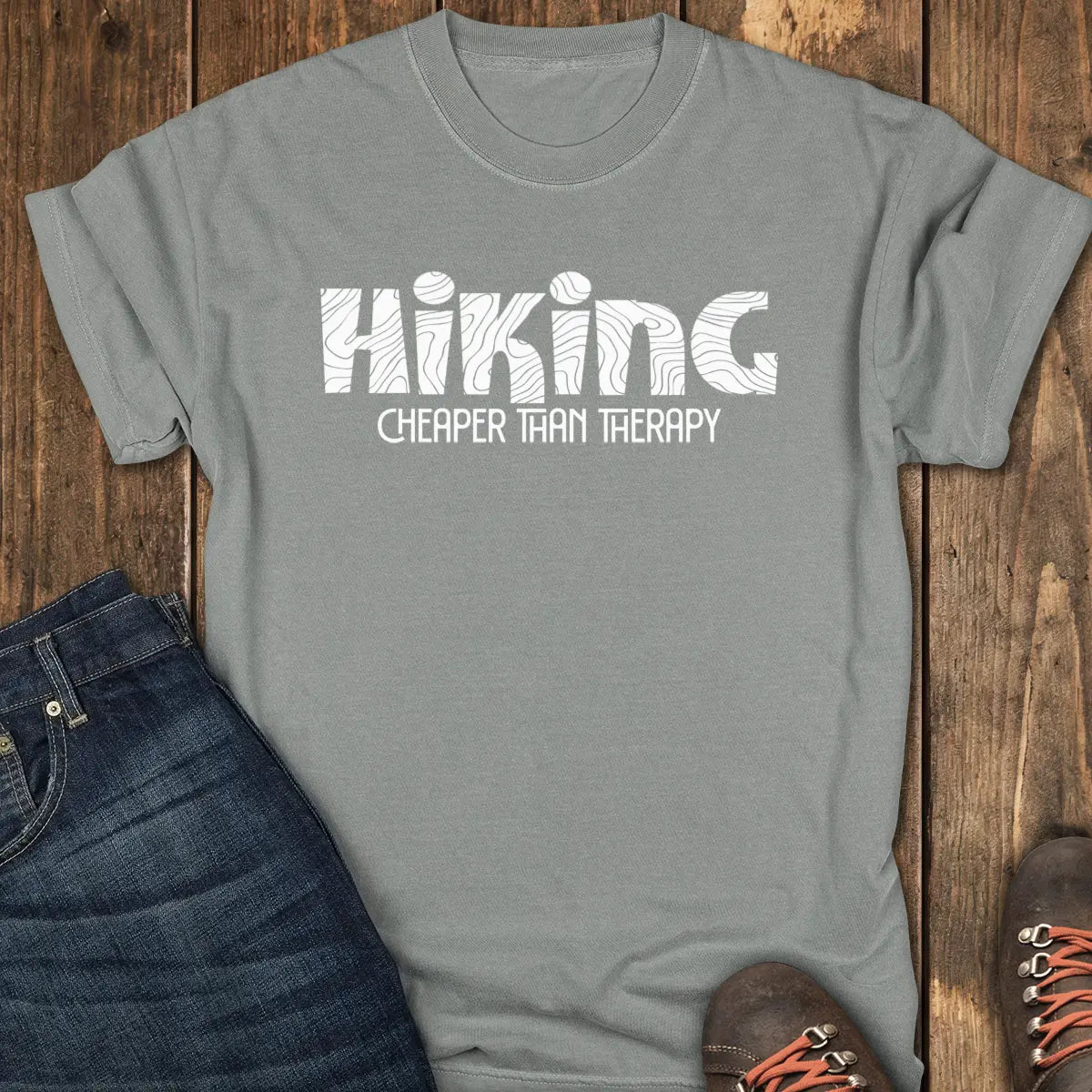 Trail Break Tee - Grey