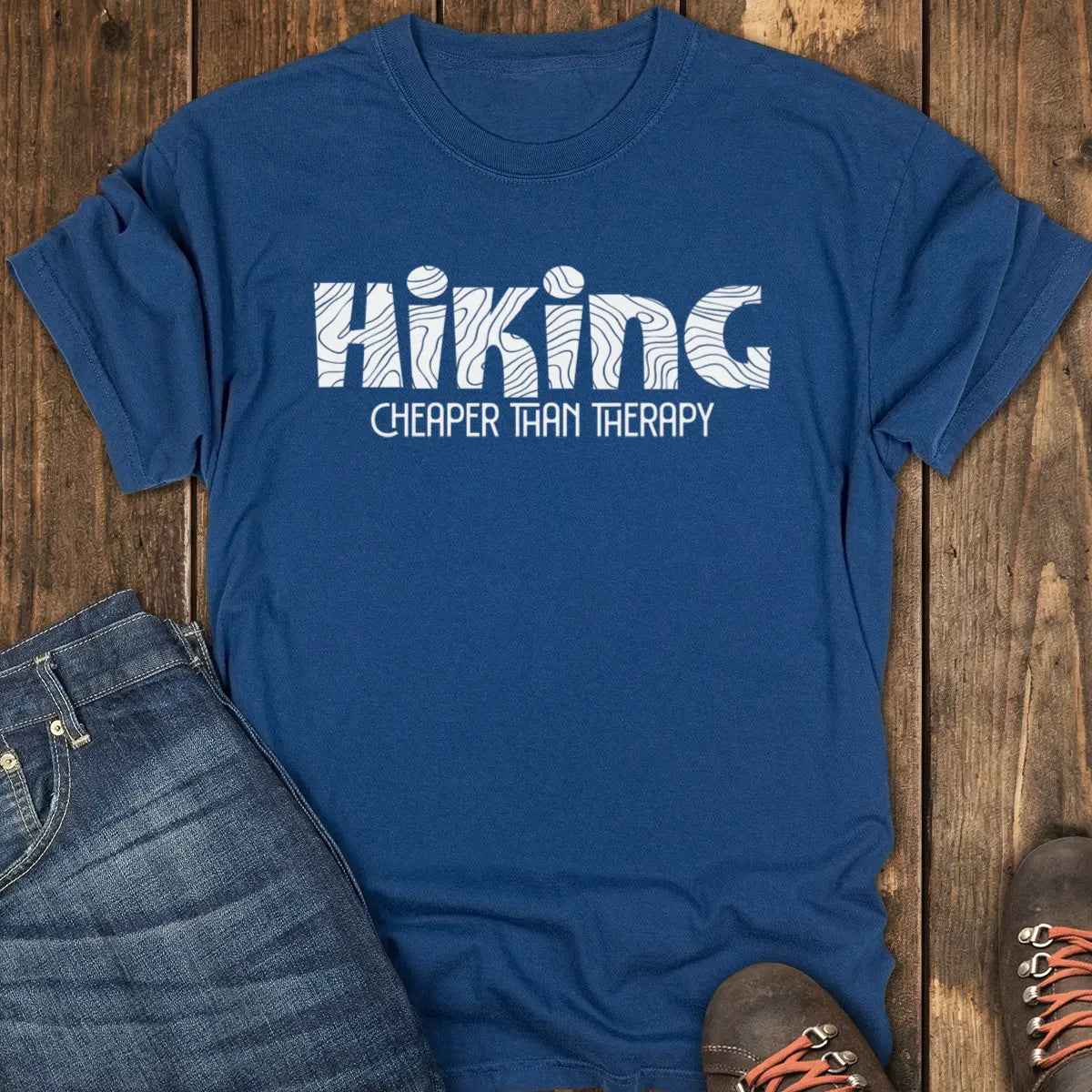Trail Break Tee - Navy