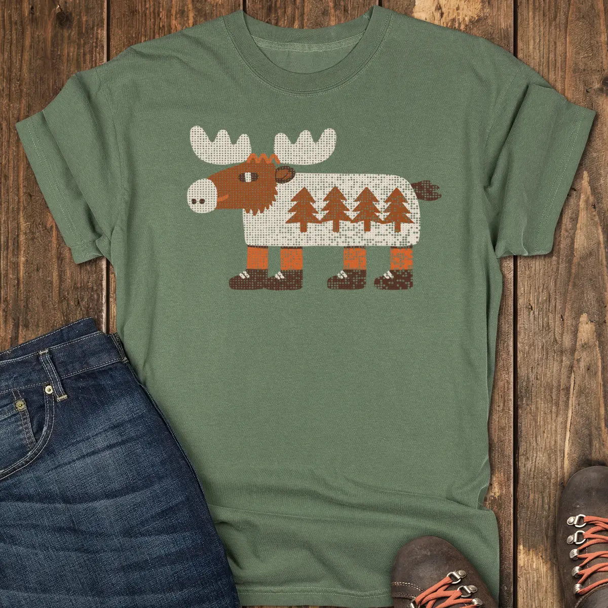 Trail Buddy Tee - Moss