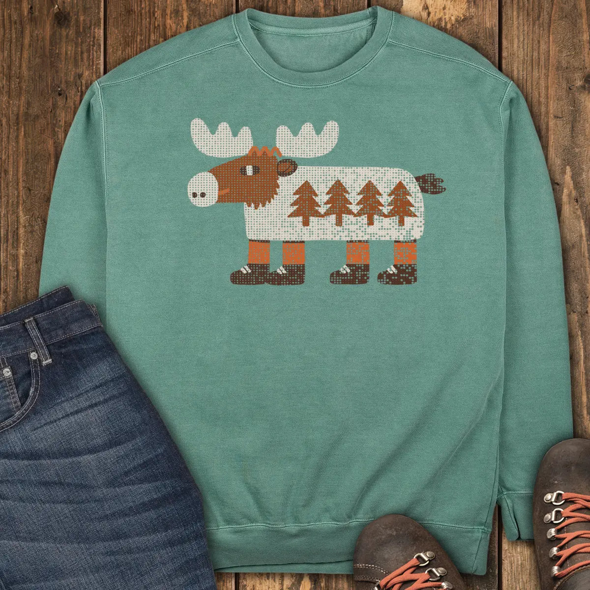 Trail Buddy Sweatshirt - Light Green