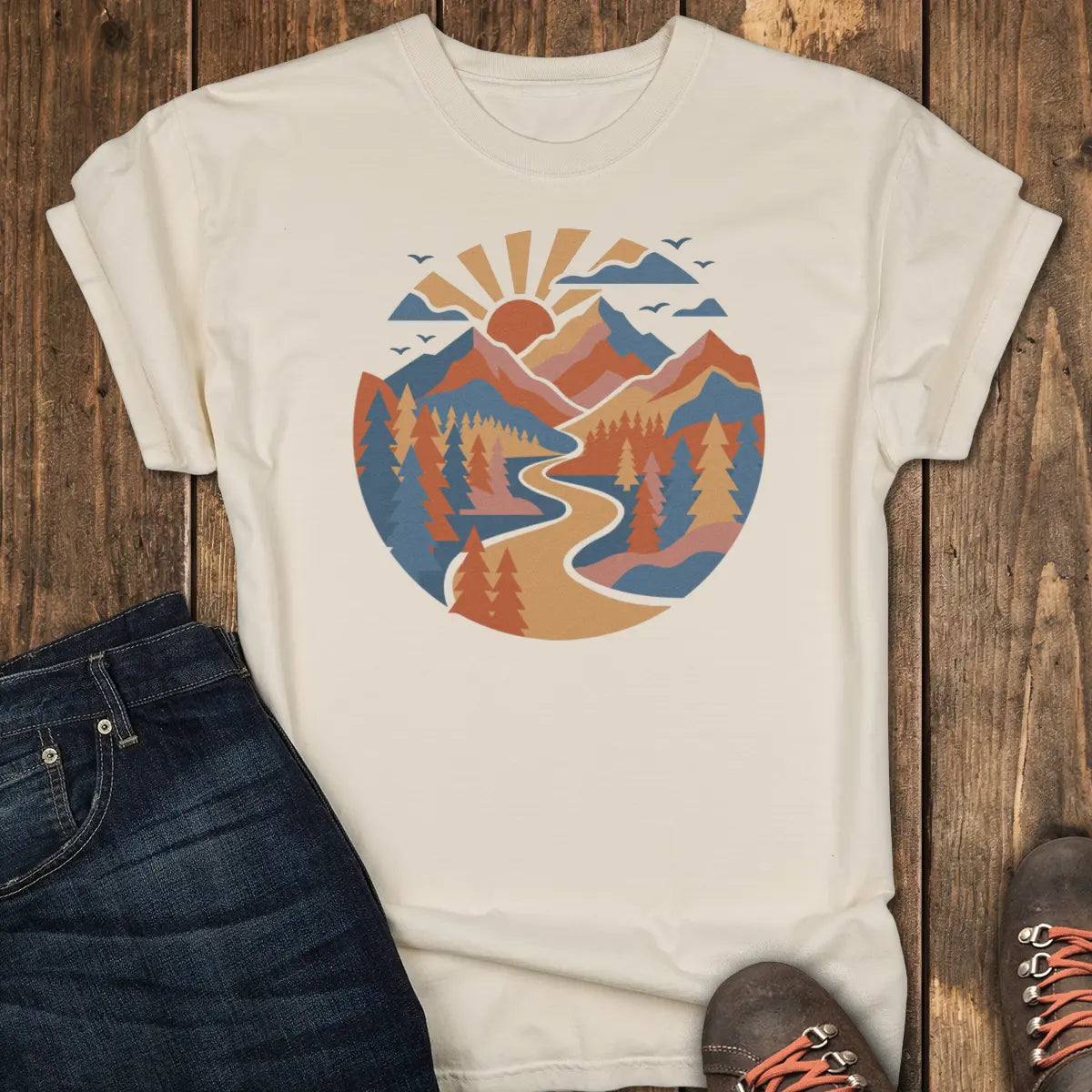 Trail Casual Tee - Ivory