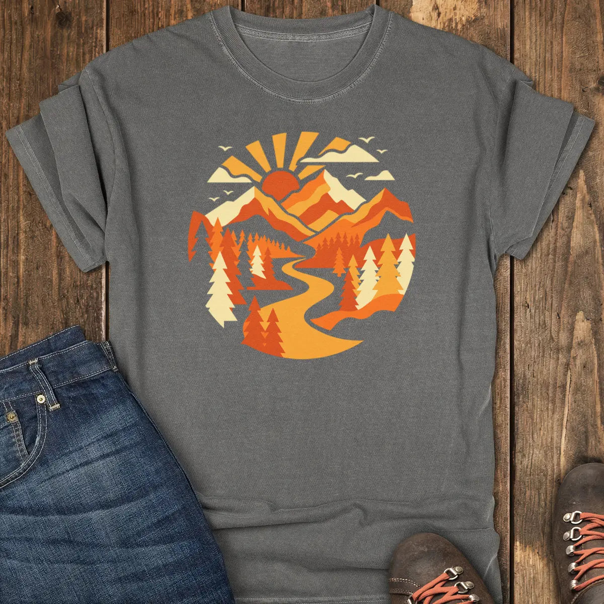 Trail Casual Tee - Pepper