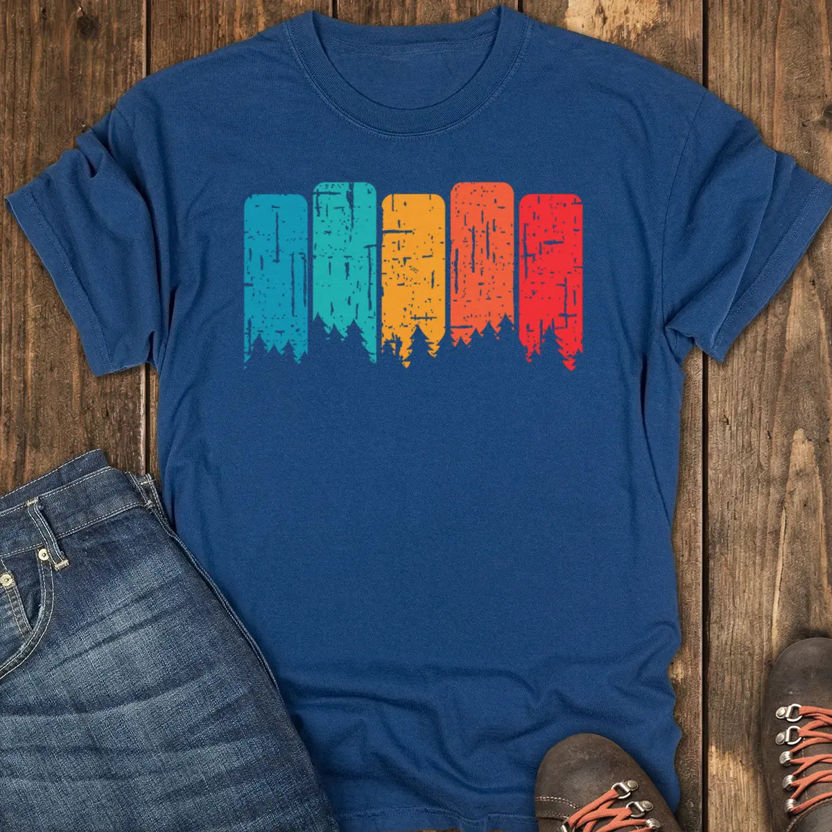 Trail Code Tee - Navy