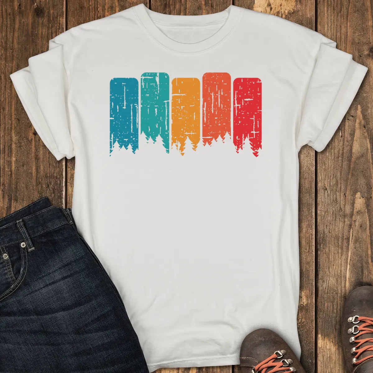 Trail Code Tee - White