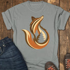 Trail Fox Tee - Grey