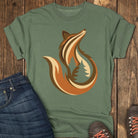 Trail Fox Tee - Moss