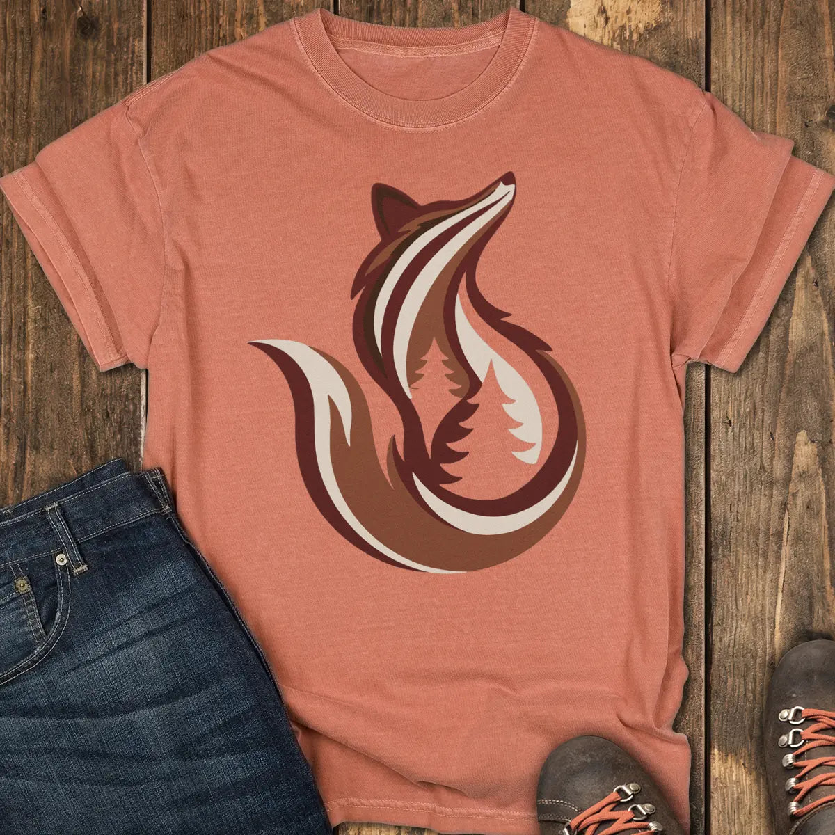 Trail Fox Tee - Yam