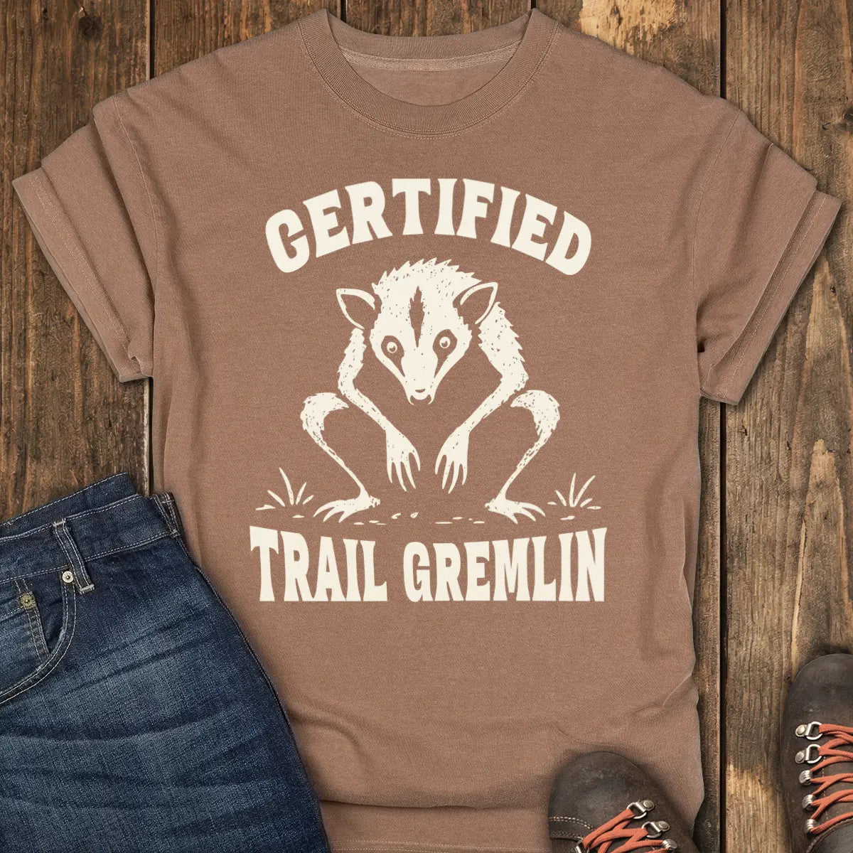 Trail Gremlin Tee - Espresso