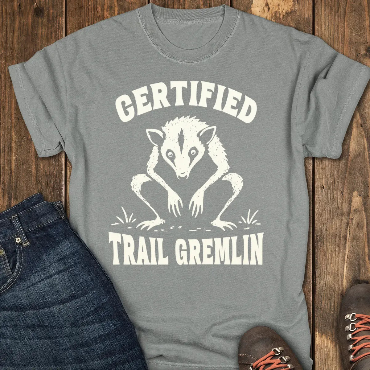 Trail Gremlin Tee - Grey