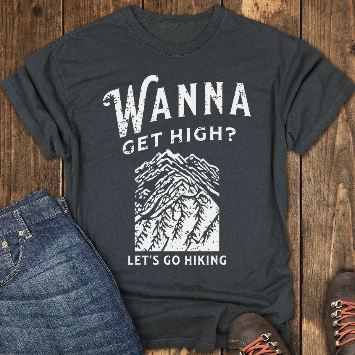 Trail High Tee - Black