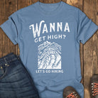 Trail High Tee - Blue Jean