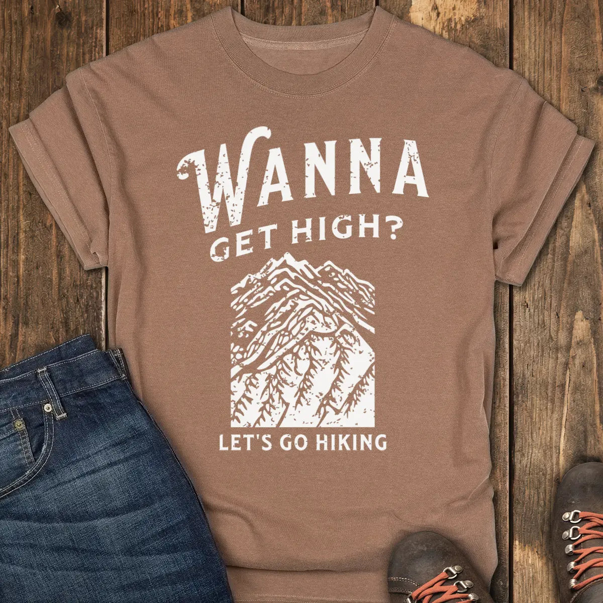 Trail High Tee - Espresso