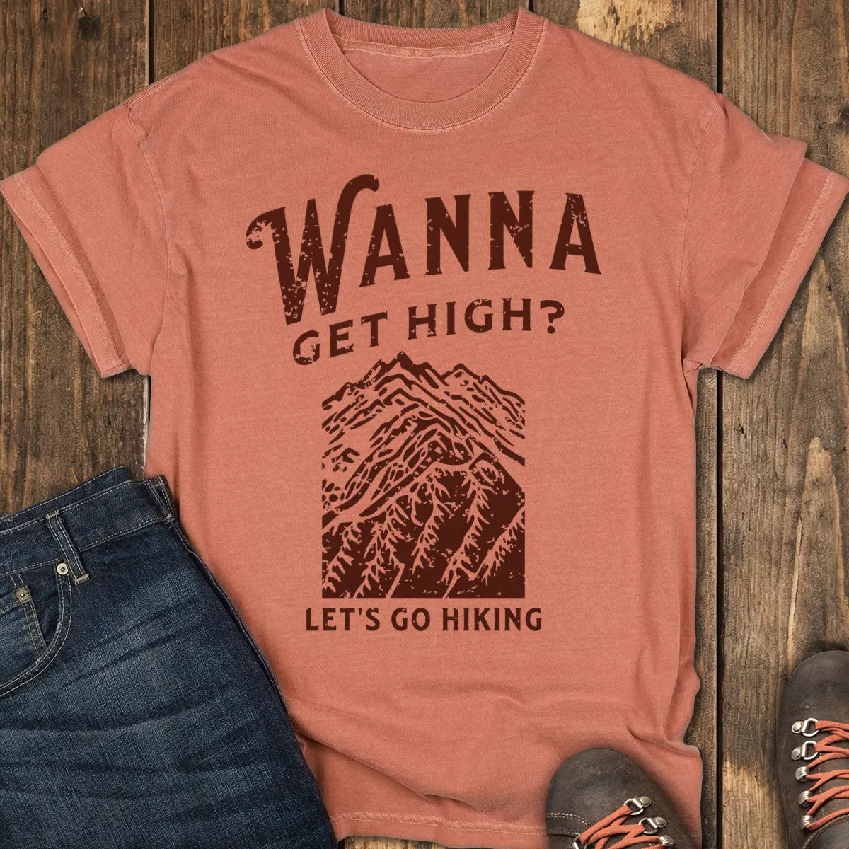 Trail High Tee - Yam