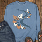 Trail Jam Sweatshirt - Blue Jean