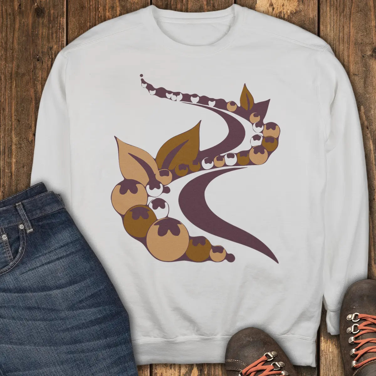 Trail Jam Sweatshirt - White