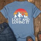 Trail Lost Tee - Blue Jean