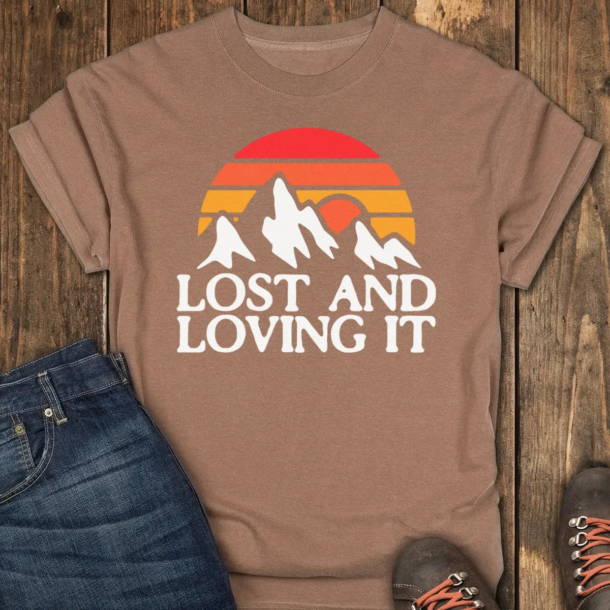 Trail Lost Tee - Espresso