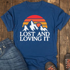 Trail Lost Tee - Navy