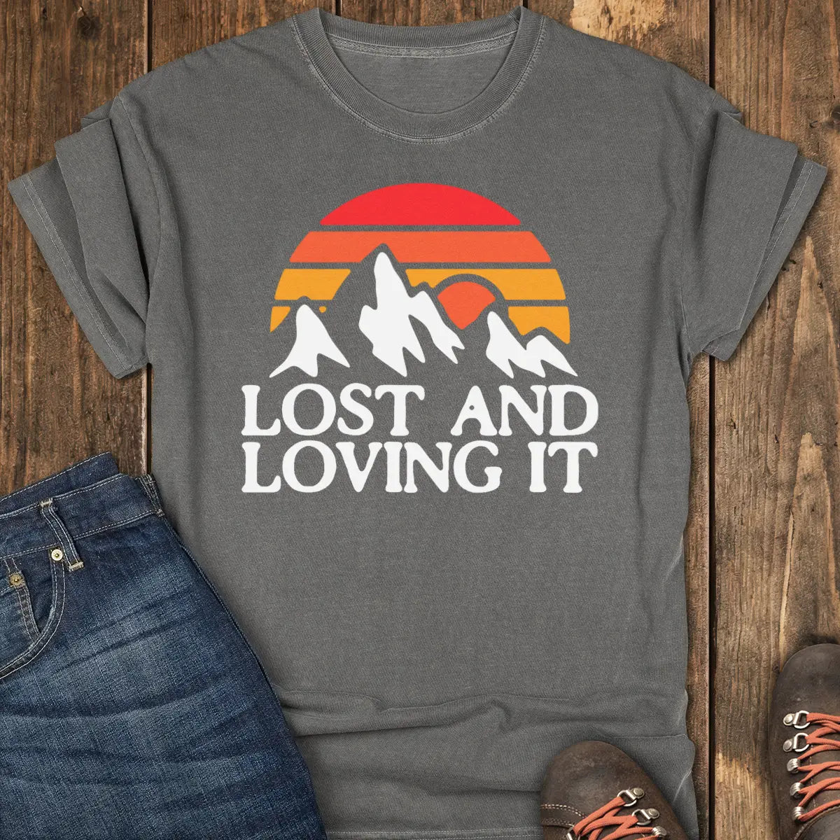 Trail Lost Tee - Pepper