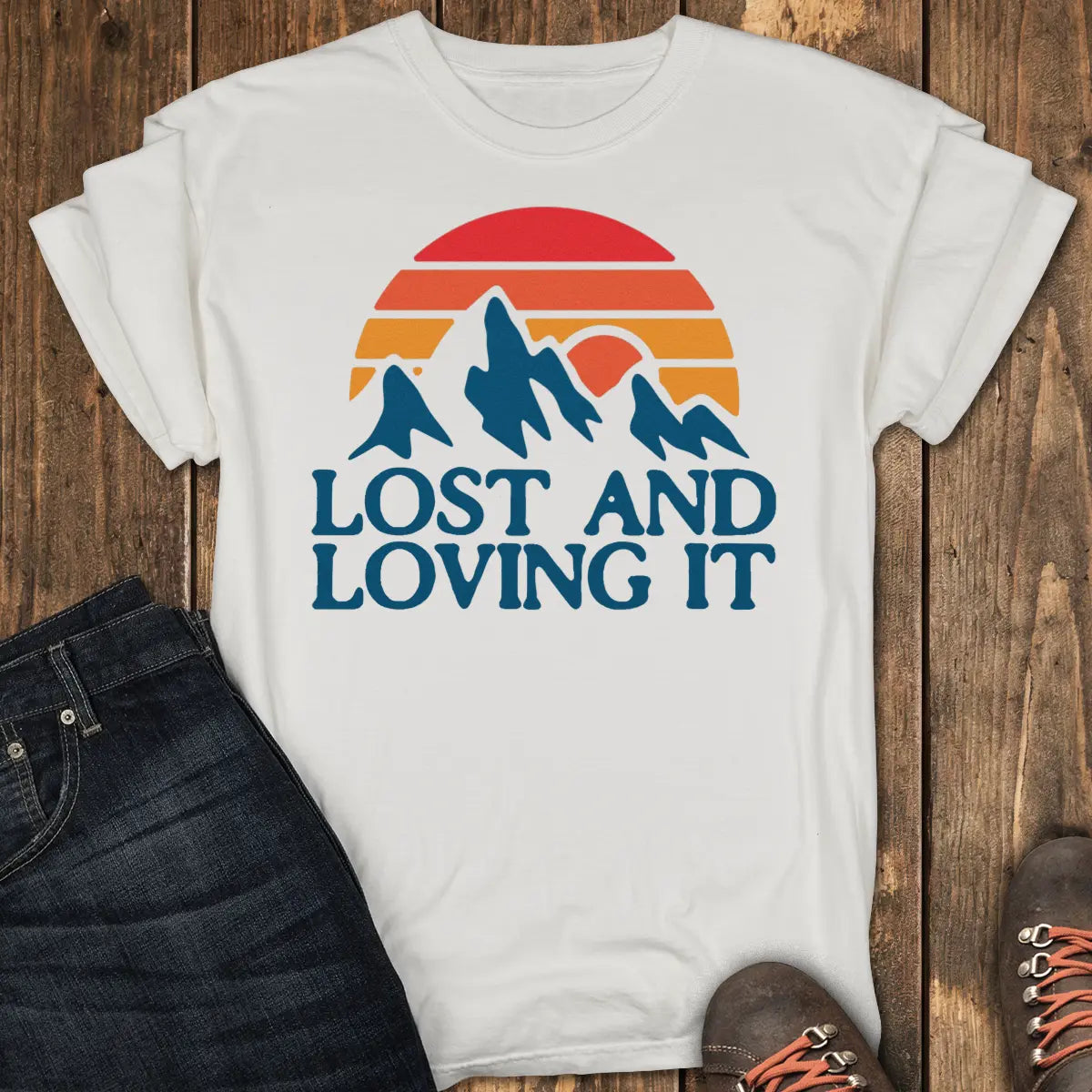 Trail Lost Tee - White