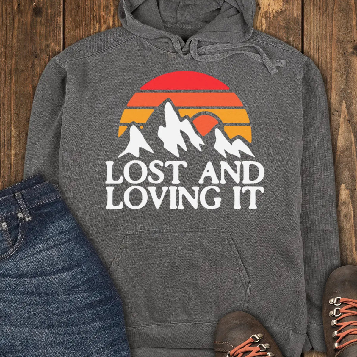 Trail Lost Hoodie - Pepper