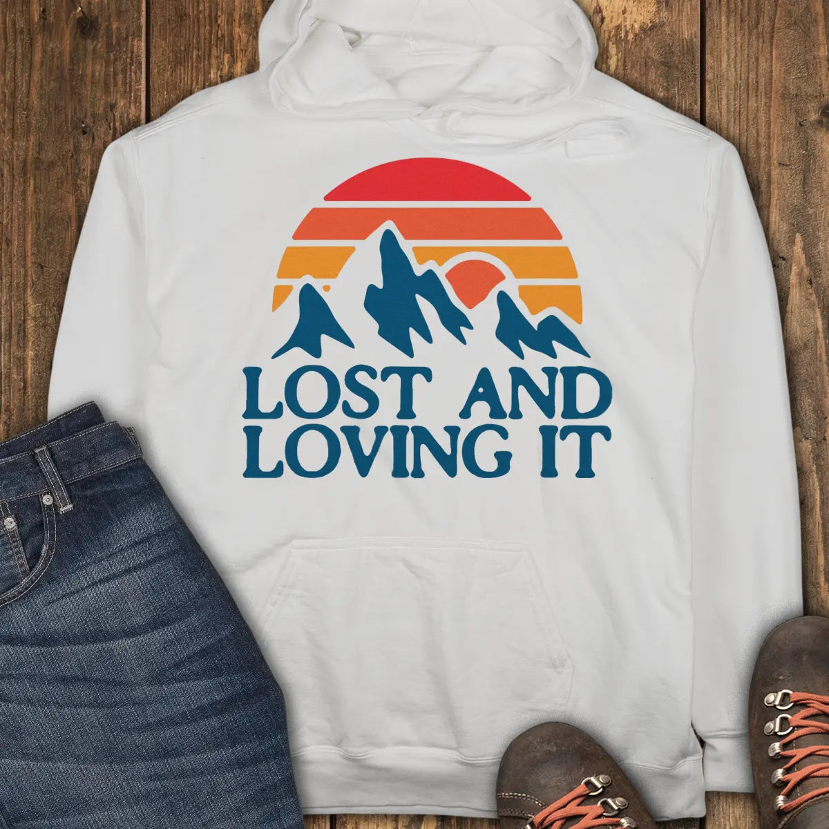 Trail Lost Hoodie - White