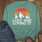 Trail Lost Sweatshirt - Light Green
