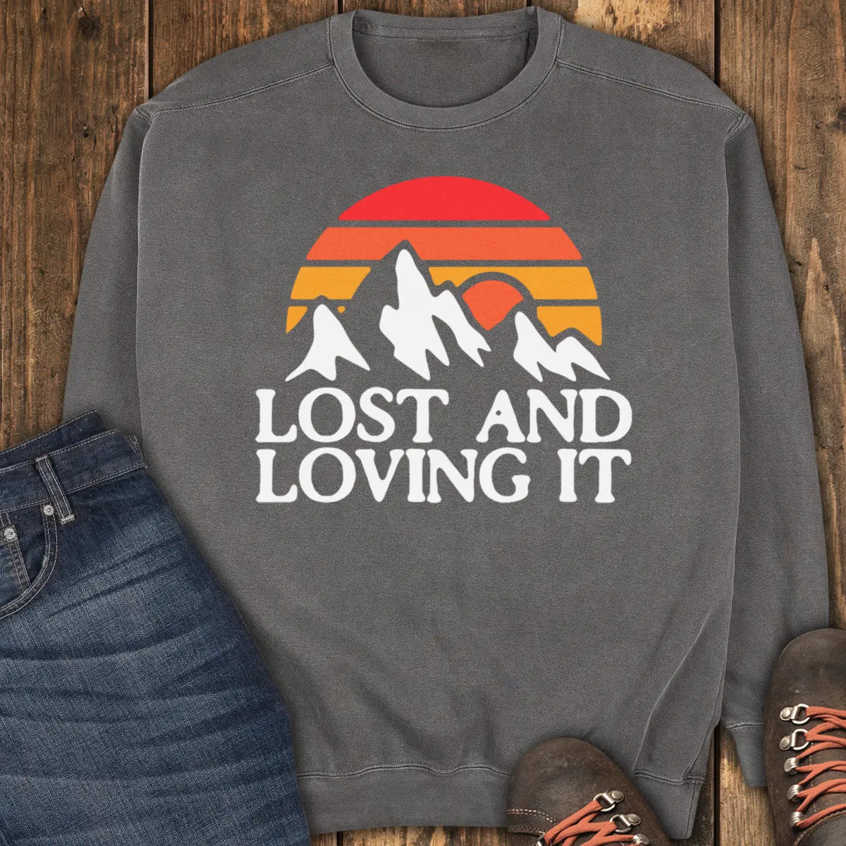 Trail Lost Sweatshirt - Pepper