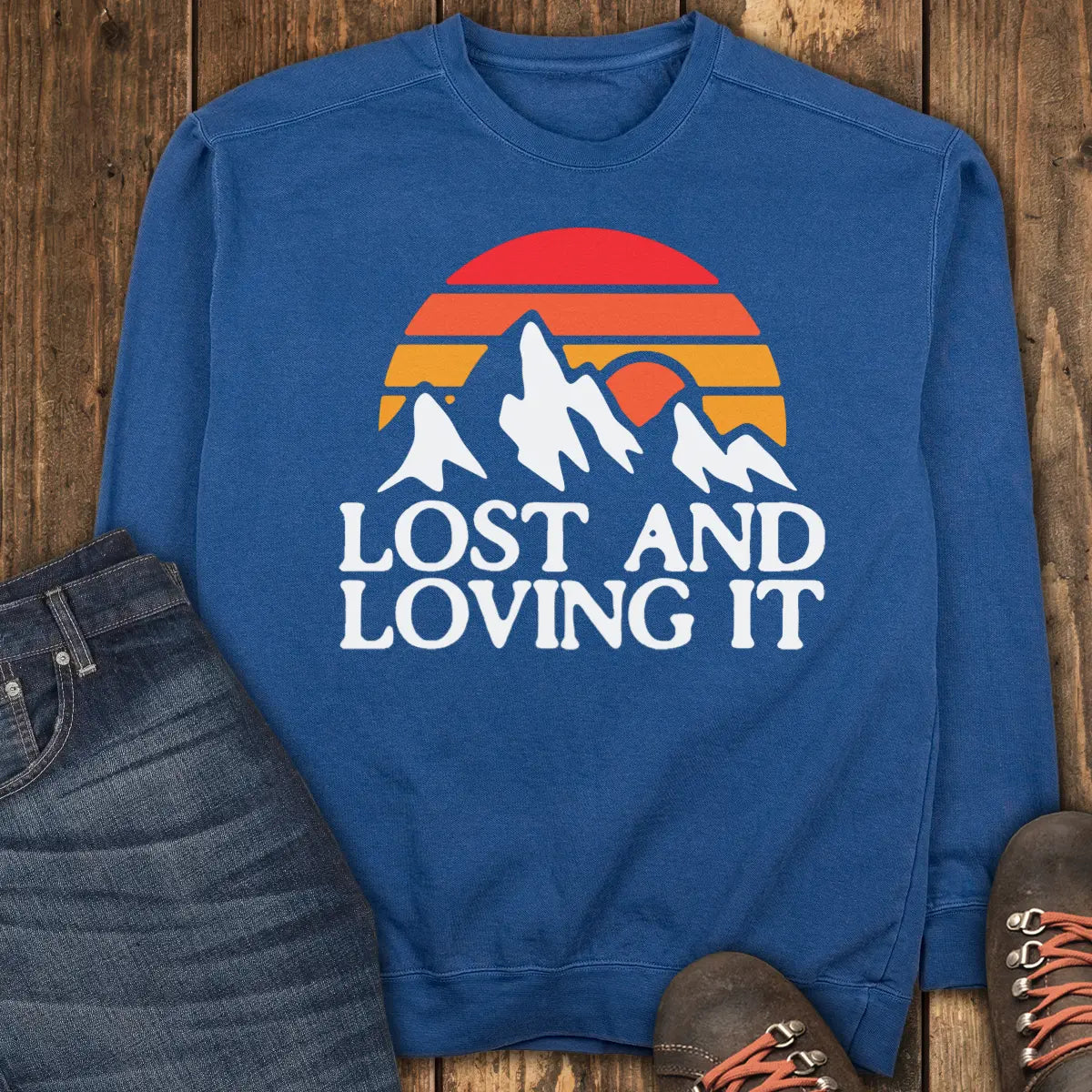 Trail Lost Sweatshirt - True Navy