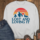 Trail Lost Sweatshirt - White