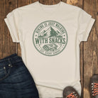 Trail Mix Badge Tee - Ivory