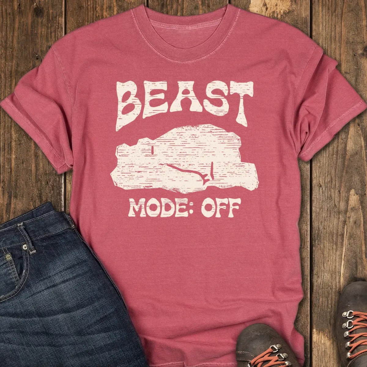 Trail Nap Tee - Crimson
