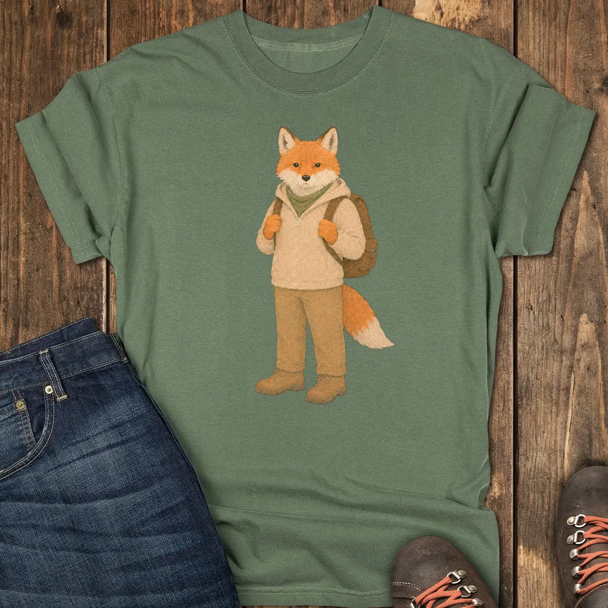 Trail Peace Tee - Moss