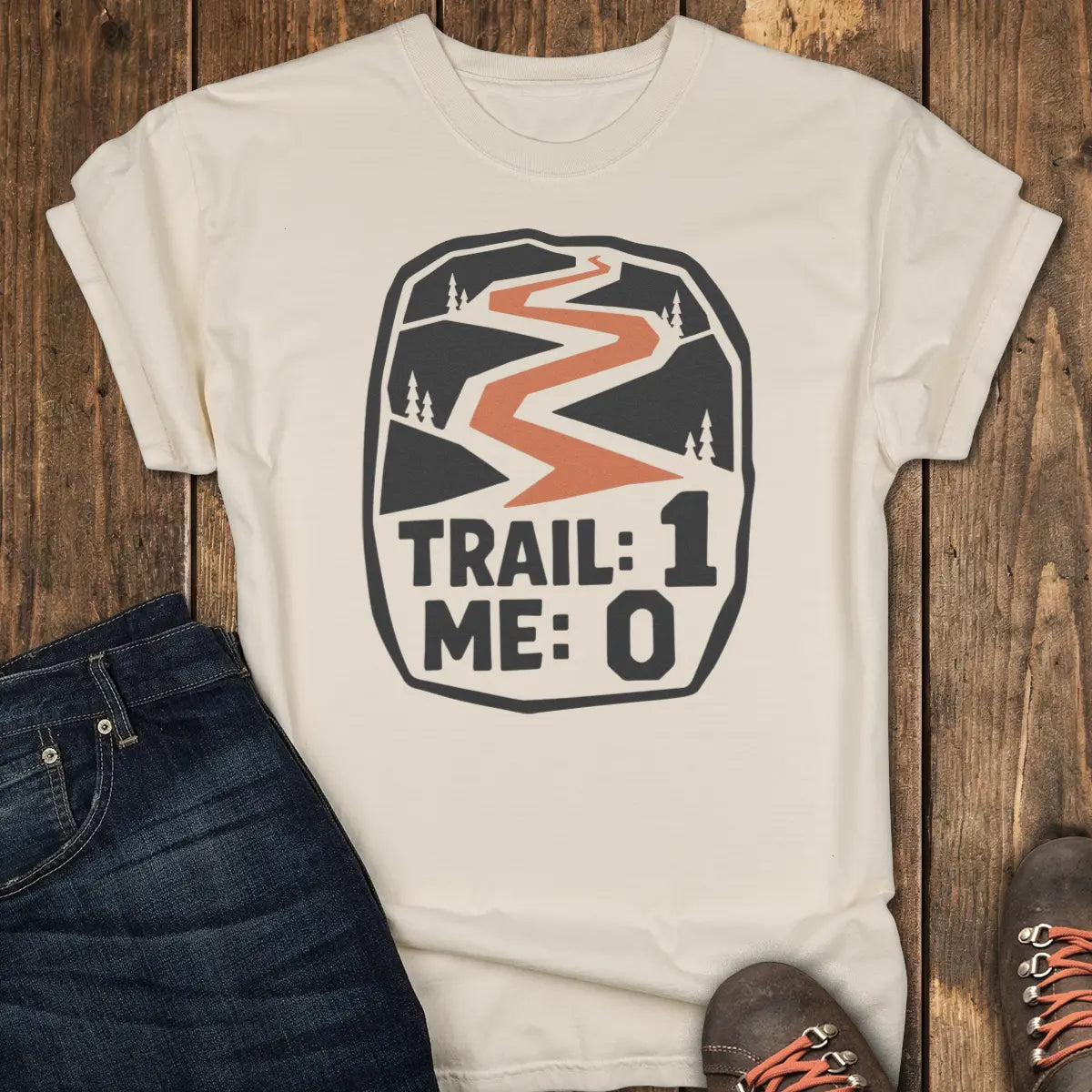 Trail Won Tee - Ivory