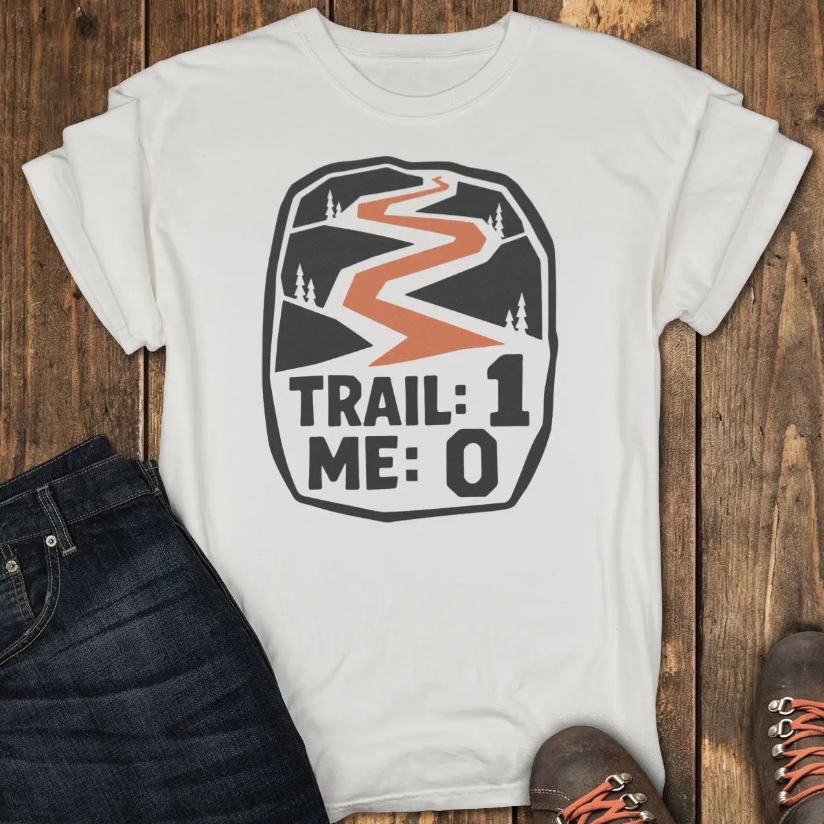 Trail Won Tee - White
