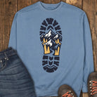 Trailprint Sweatshirt - Blue Jean