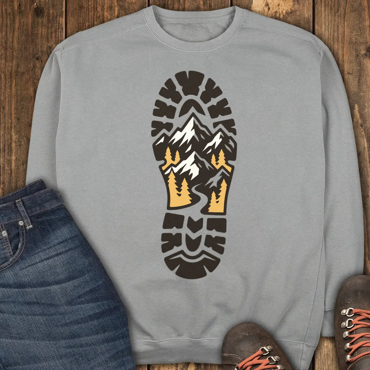 Trailprint Sweatshirt - Grey