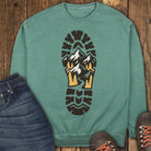 Trailprint Sweatshirt - Light Green