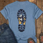 Trailprint Tee - Blue Jean