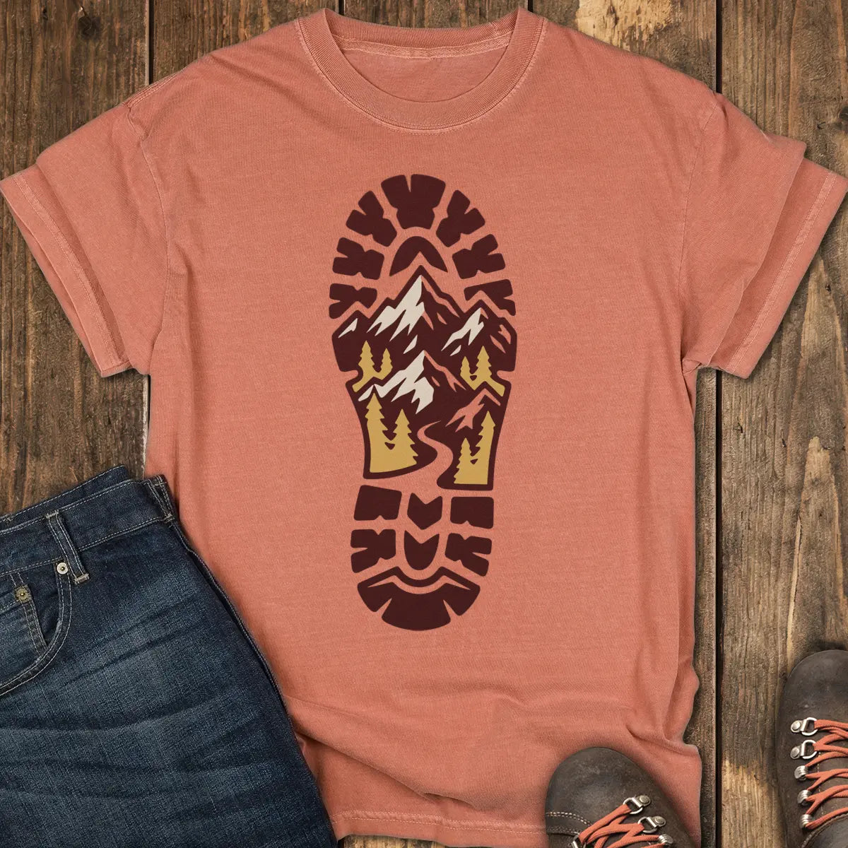 Trailprint Tee - Yam
