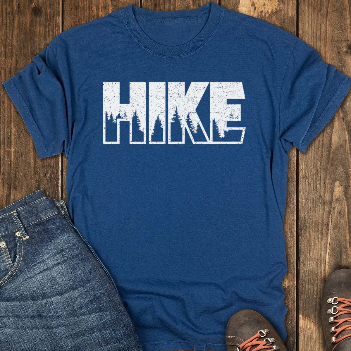 Trails Within Tee - Navy