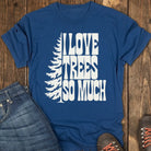 Tree Person Tee - Navy
