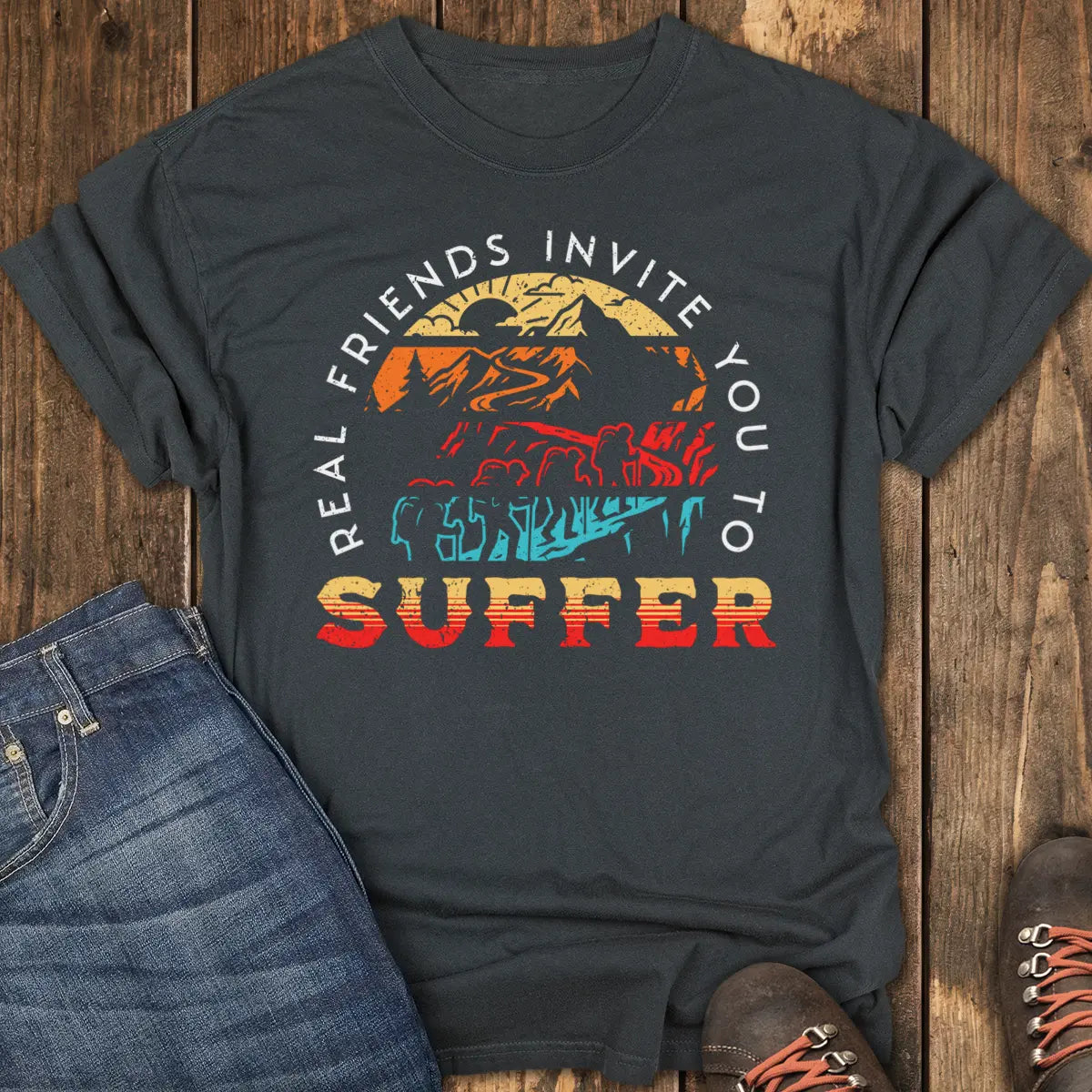 True Friends Tee - Black